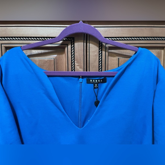 NWT Rebel x Angels Royal Blue Bodycon Dress. 3X - Picture 3 of 6